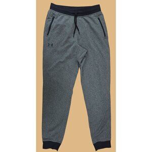 Under Armour Mens Tapered Joggers Medium Heather Gray
